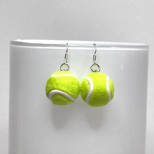 VILZSTUDIOS Green Tennis Pendant Personalized Earring