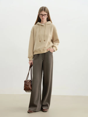 VILZSTUDIOS Cozy Fleece Knit Hoodie