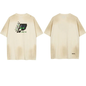 VILZSTUDIOS High Quality Patchwork Long Sleeve T-Shirt