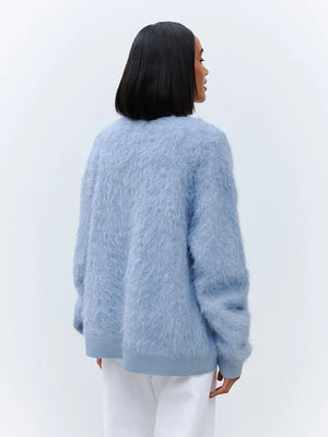 VILZSTUDIOS Soft Mink Velvet Cardigan