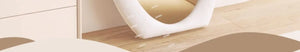 VILZSTUDIOS Full-length mirror Floor-to-ceiling Bedroom full-length mirror Special-shaped irregular cream ins wind fitting mirror