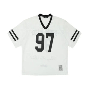 VILZSTUDIOS Breathable Retro Mesh Sports T-Shirt