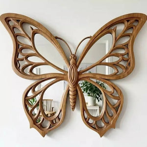 VILZSTUDIOS Irregular Big Decorative Mirrors Retro Luxury Bedroom Wall Make Up Mirror Vanity Aesthetic Girls Espelho Room Decoration