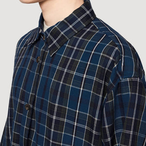 VILZSTUDIOS Classic Oversized Plaid Shirt