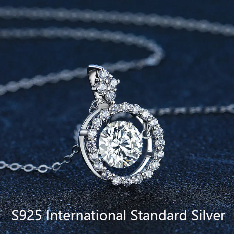 VILZSTUDIOS Moissanite Pendant Necklace