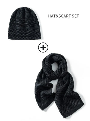VILZSTUDIOS Knitted Wool Cashmere Scarf