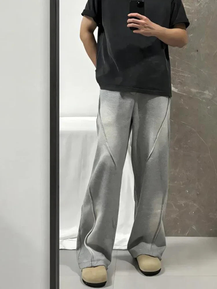 VILZSTUDIOS Autumn Pleated Straight Pants