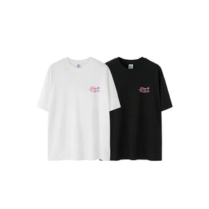 VILZSTUDIOS American Print Oversize Heavyweight Cotton T-Shirt