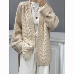 VILZSTUDIOS Thick Warm Wool Cardigan