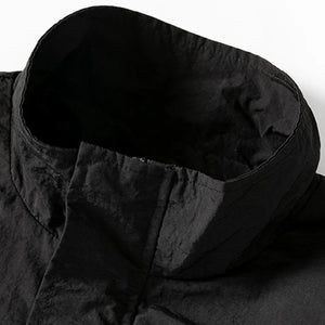 VILZSTUDIOS Stylish Drawstring Zipper Jacket