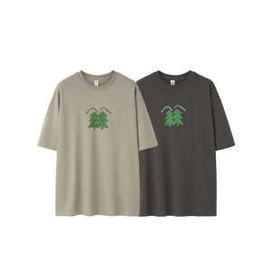 VILZSTUDIOS Tree Puff Print T-Shirt