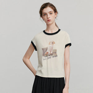 VILZSTUDIOS Soft Cotton Casual Summer T-Shirt