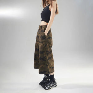 VILZSTUDIOS Versatile American Retro High Waisted Jeans