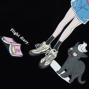 VILZSTUDIOS Japanese Cartoon Print T-Shirt
