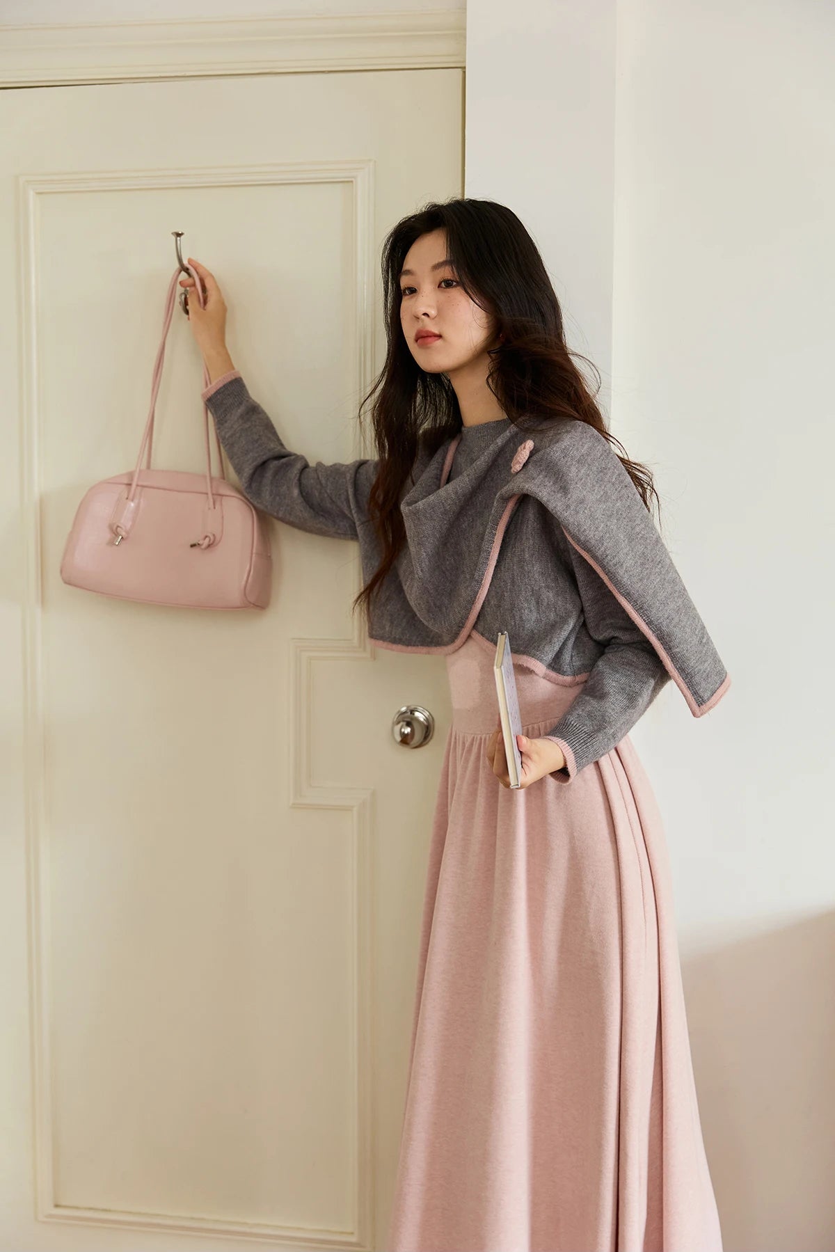 VILZSTUDIOS Stylish Irregular Knit Two-Piece Set