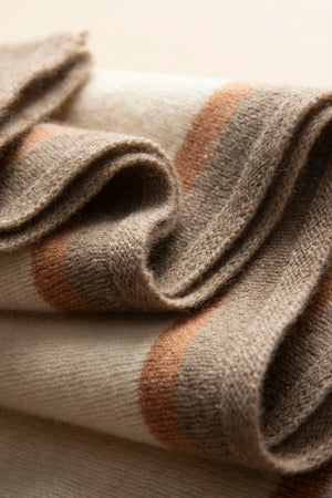 VILZSTUDIOS A-class High-quality 100% Cashmere New Cashmere Scarf 100% Knitted Warm Neck-Protecting High-end Fashion Wild Color in Winter.