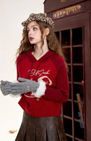 VILZSTUDIOS Cozy Jacquard Hoodie