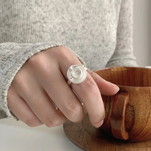 VILZSTUDIOS Matte Cute Punk Open Finger Ring