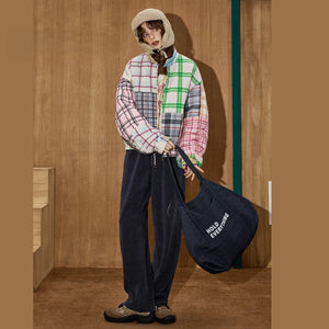 VILZSTUDIOS Stylish Multi-Color Checkered Jacket