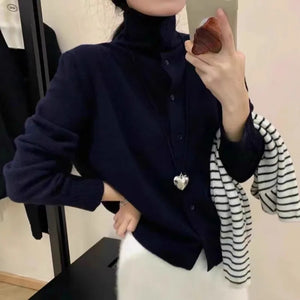 VILZSTUDIOS Casual Cashmere Knitted Cardigan