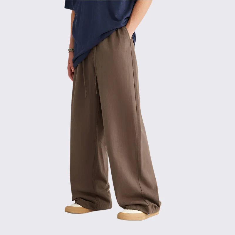 VILZSTUDIOS Breathable Wide Leg Linen Pants