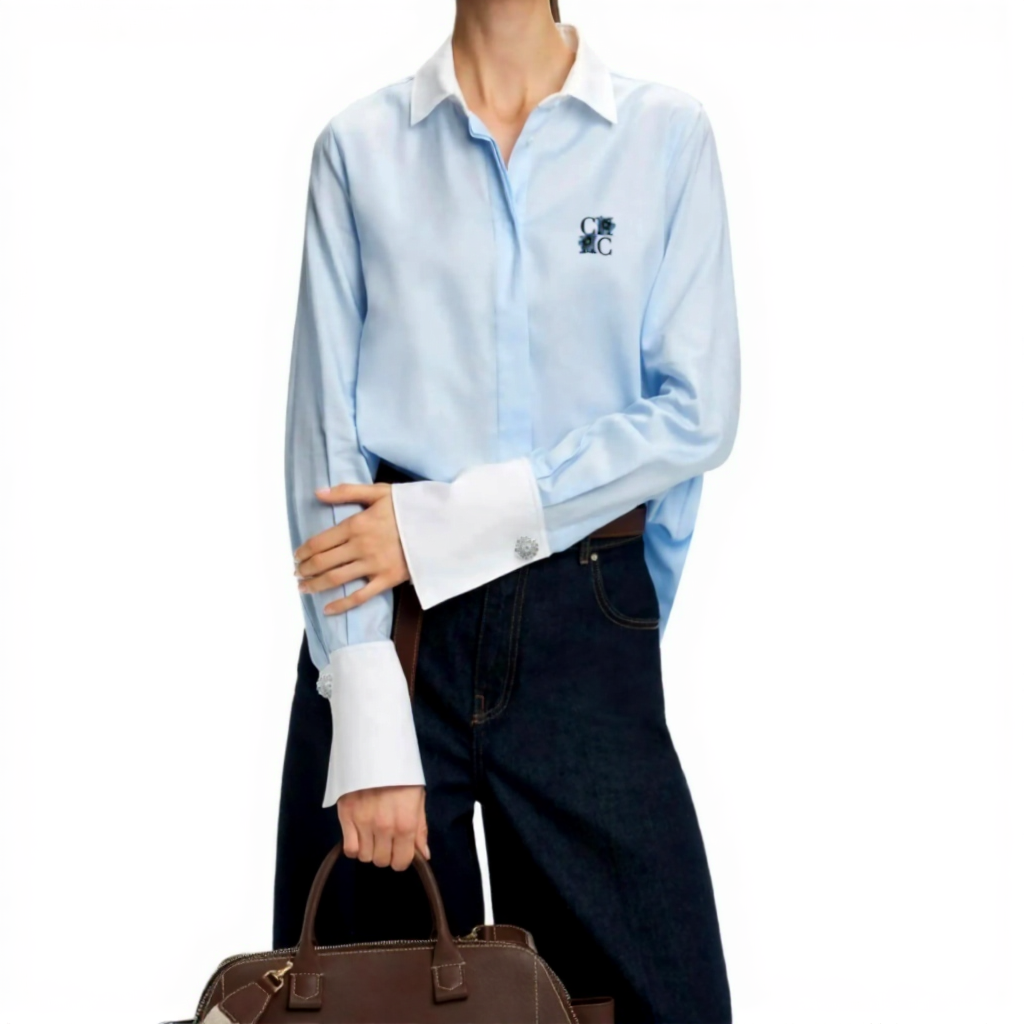 VILZSTUDIOS Elegant Cotton Classic Shirt