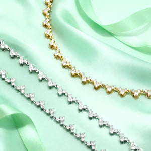 VILZSTUDIOS Triangle Shaped Zircon Necklace