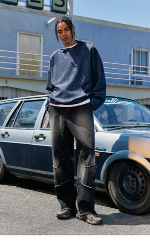 VILZSTUDIOS Oversized High Street Drop Shoulder Hoodie