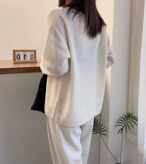 VILZSTUDIOS Cozy Loose Woolen Sweater