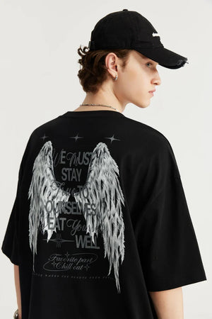 VILZSTUDIOS Luminous Glow-in-the-Dark Oversized T-Shirt