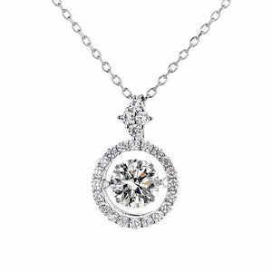 VILZSTUDIOS Moissanite Pendant Necklace