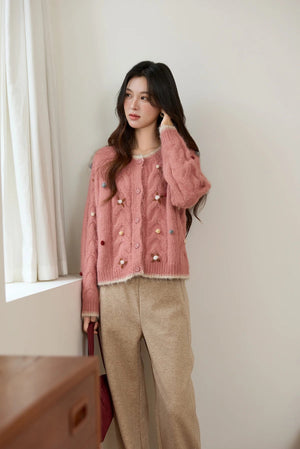 VILZSTUDIOS Luxurious Hand-Knitted Wool Sweater