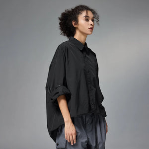 VILZSTUDIOS Solid Minimalist Outdoor Sports Long T-Shirt