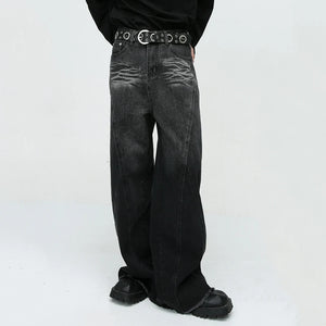 VILZSTUDIOS Vintage Baggy American Style Wide Leg Jeans