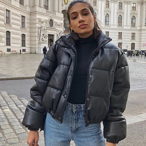 VILZSTUDIOS Casual Warm Puffer Jacket