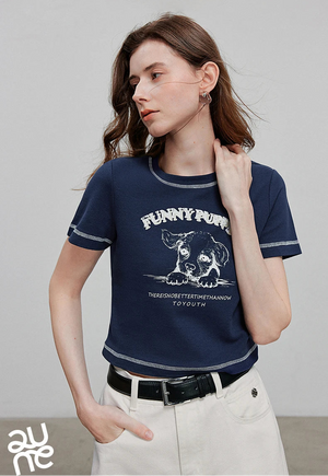 VILZSTUDIOS Summer Casual Short Sleeve T-Shirt