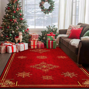 VILZSTUDIOS Luxurious Festive Red Rugs