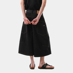 VILZSTUDIOS American Retro Loose Fit Cropped Jorts