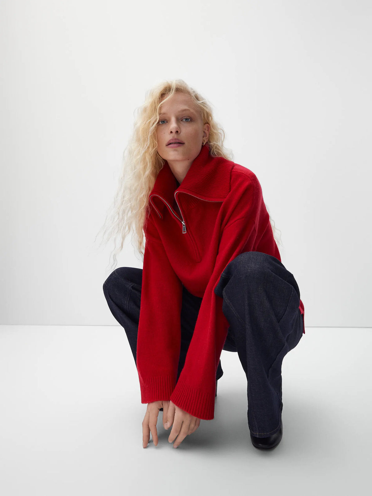 VILZSTUDIOS Knitwear Polo Sweater