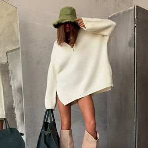 VILZSTUDIOS V-Neck Knit Sweater