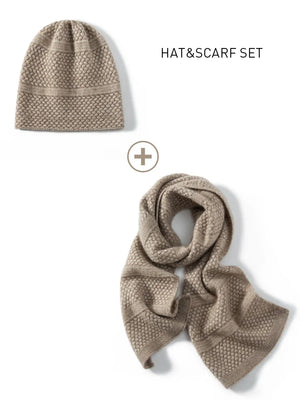 VILZSTUDIOS Knitted Wool Cashmere Scarf