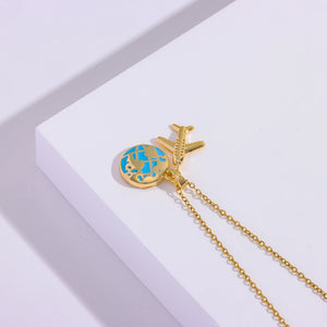 VILZSTUDIOS Fly Plane Pendant Necklace