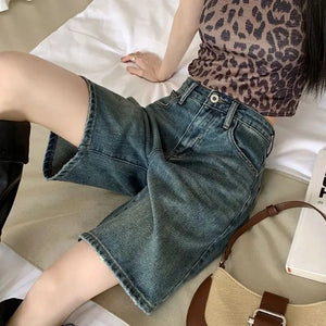 VILZSTUDIOS Retro Vintage High Waist Button Pants