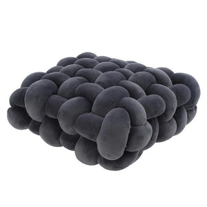 VILZSTUDIOS Handmade Knitted Square Cushion