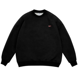 VILZSTUDIOS Soft Boy Letter Embroidery Sweatshirt