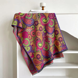 VILZSTUDIOS Luxury Colorful Pashmina Scarf