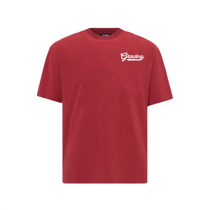 VILZSTUDIOS Casual Beaded Print Short Sleeve T-Shirt
