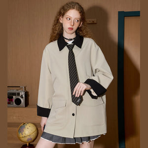 VILZSTUDIOS Beige Classic Jacket