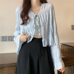 VILZSTUDIOS Fairy Lace Up Cardigan