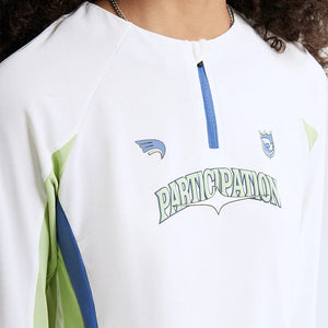 VILZSTUDIOS Retro Color Block Long Sleeve T-Shirt